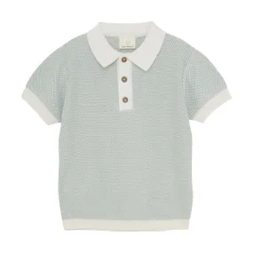 (230539) Knit Polo - Jadeite