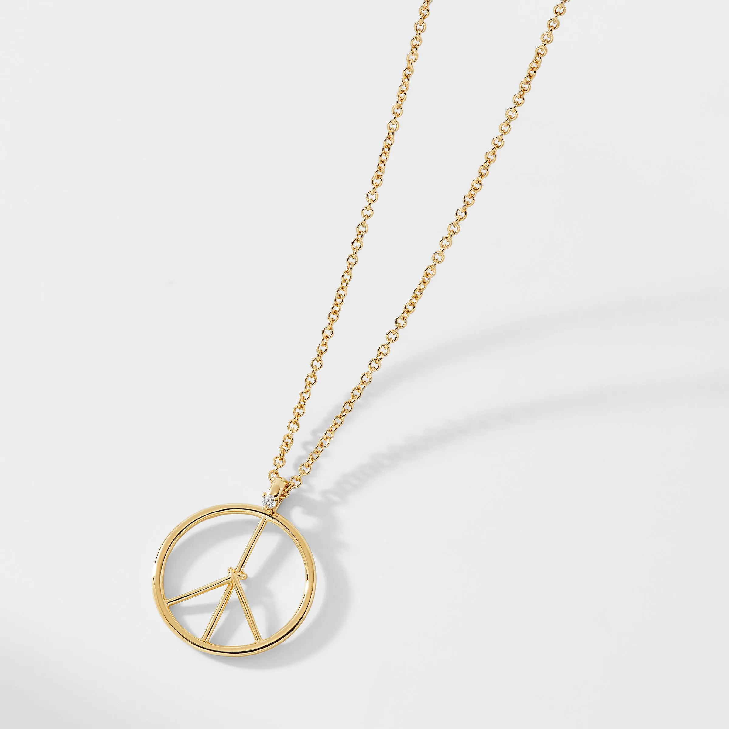 AJOA PEACE PENDANT NECKLACE