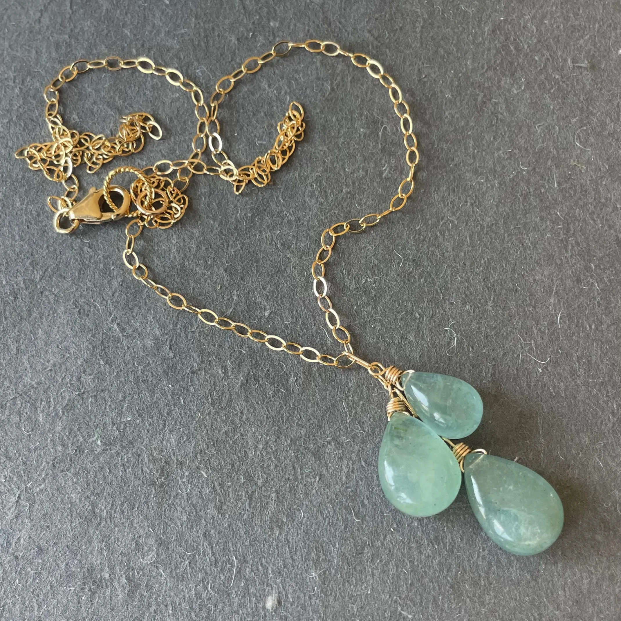 Aquamarine  Necklace OOAK