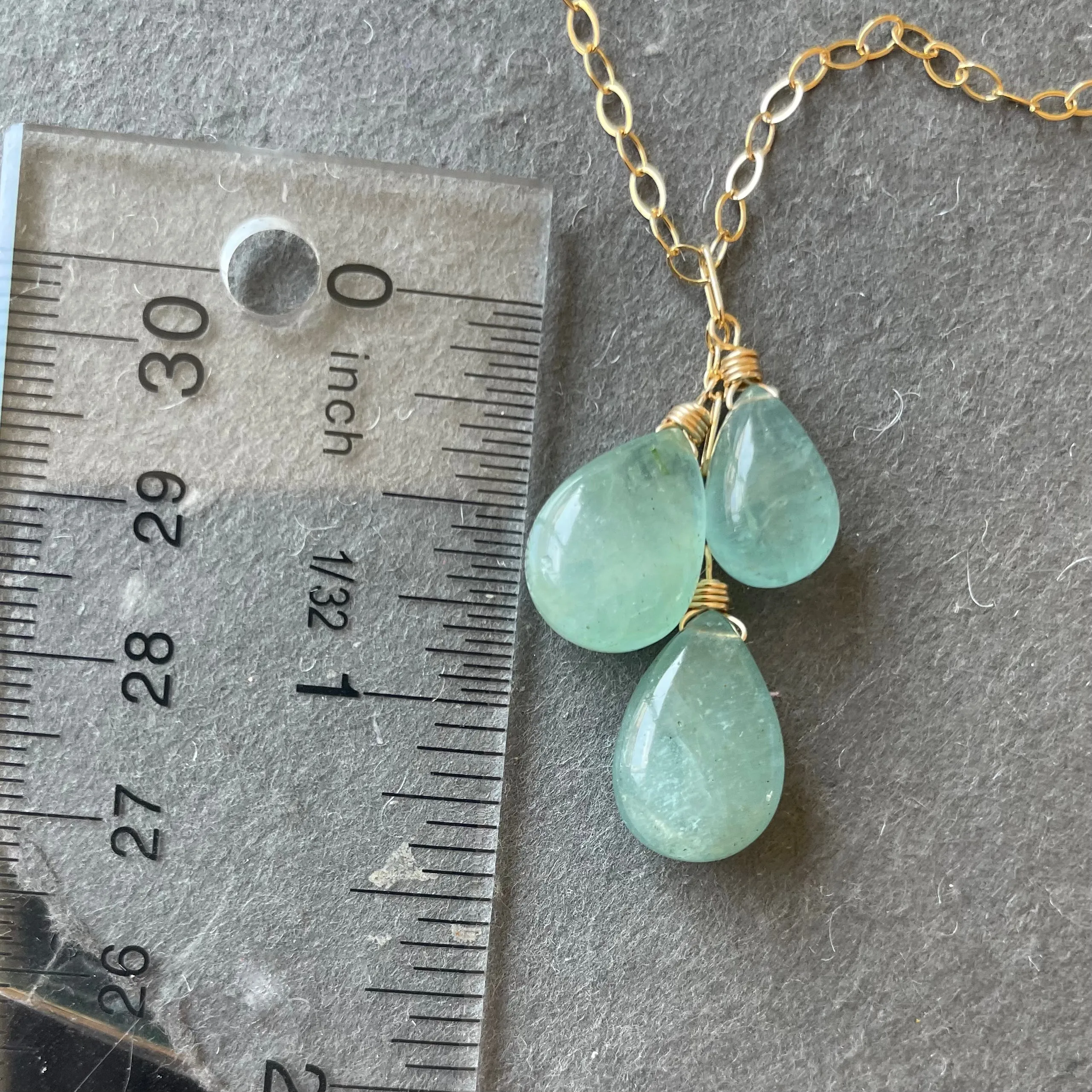 Aquamarine  Necklace OOAK