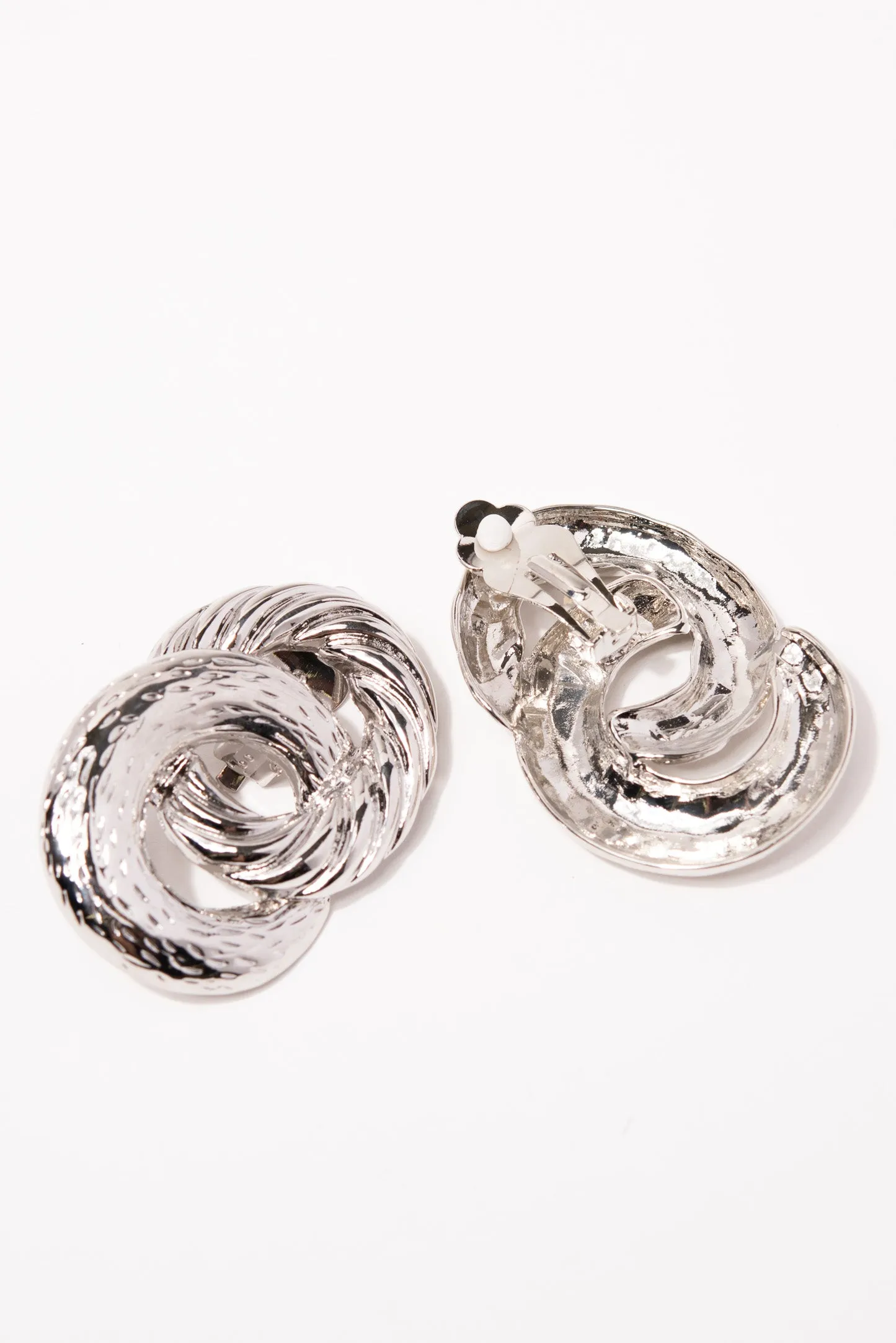 Ariella Metal Clip-On Earrings