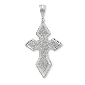 Better Jewelry .925 Sterling Silver Large Cross Pendant