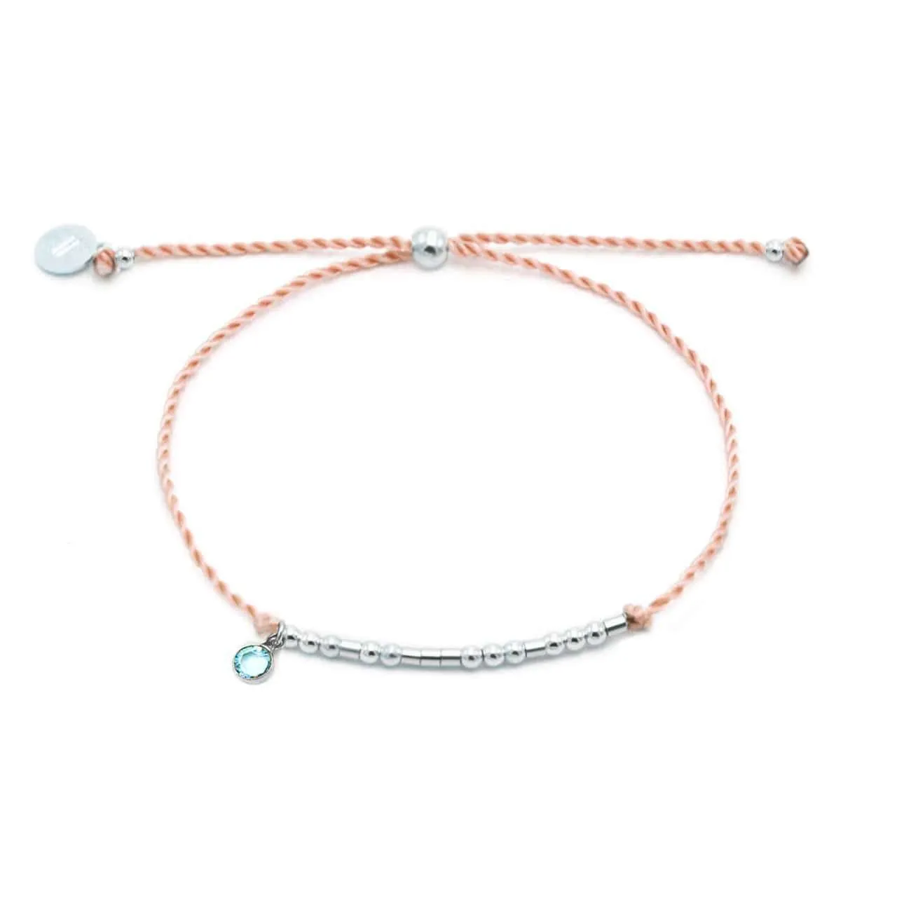 BIG & LITTLE BIRTHSTONE BRACELET SET