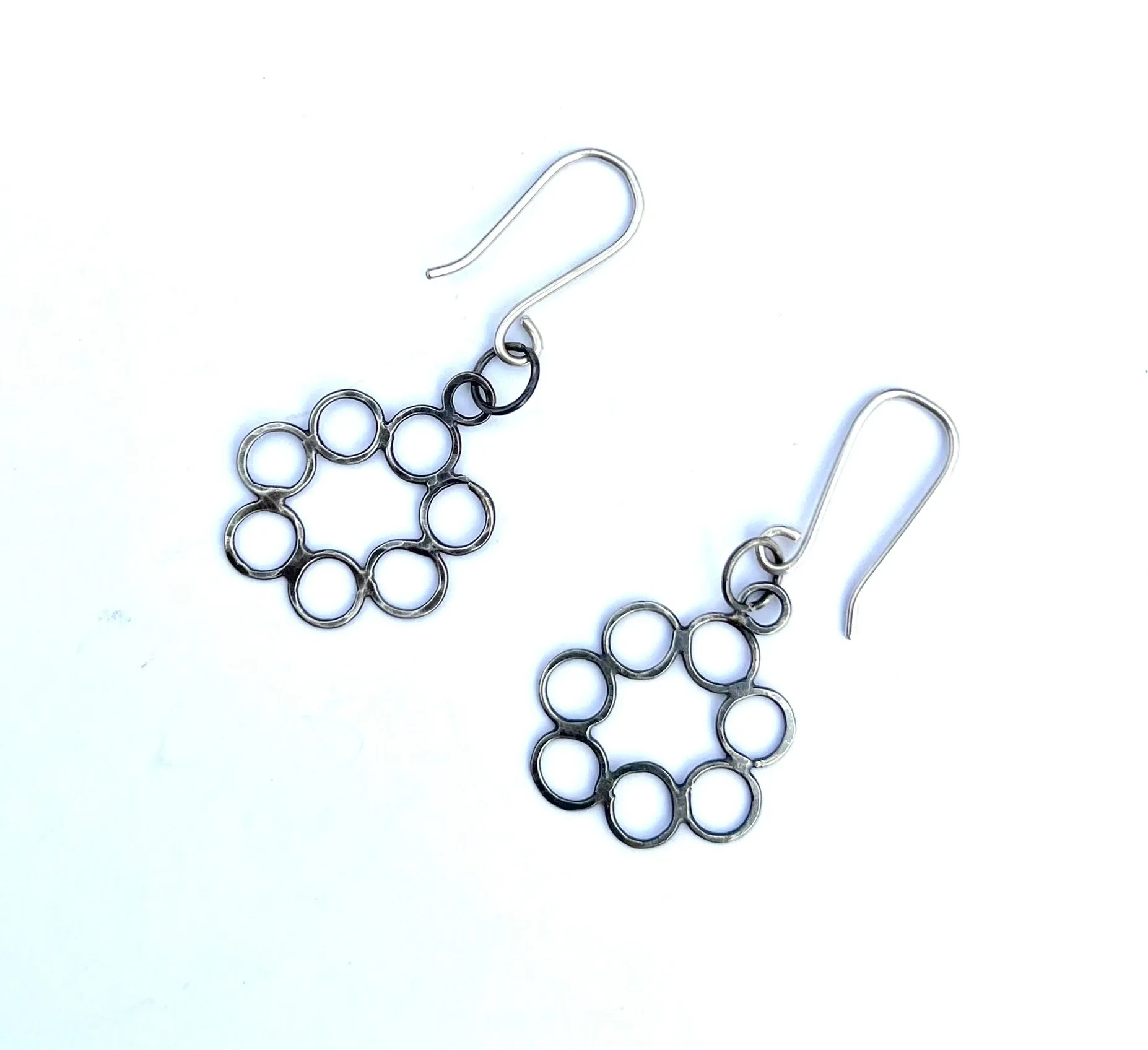 Bubbles Sterling Silver Earrings