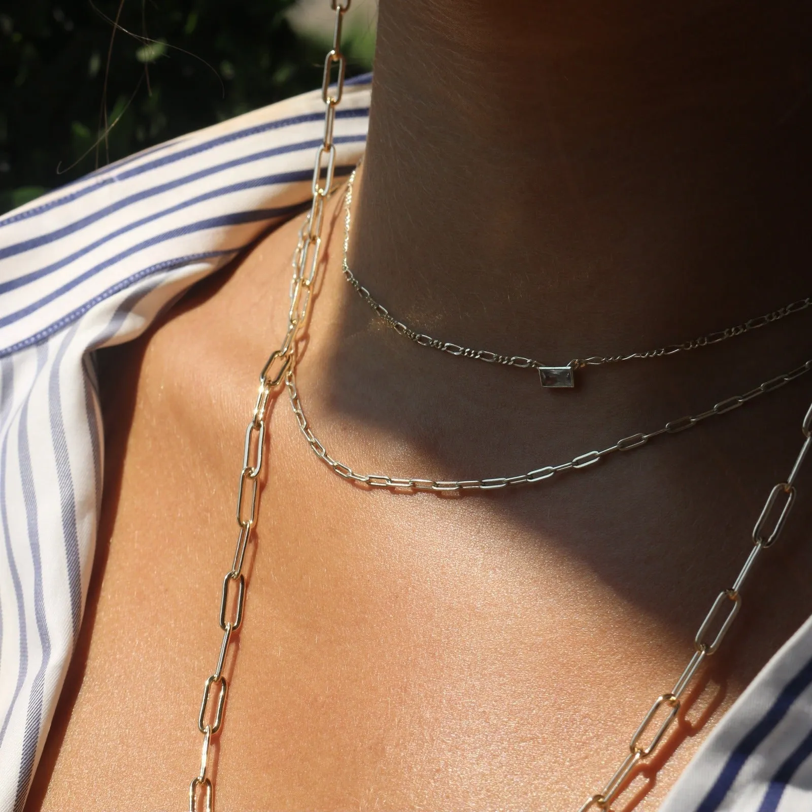 Convertible Paperclip Chain Necklace For Eyewear