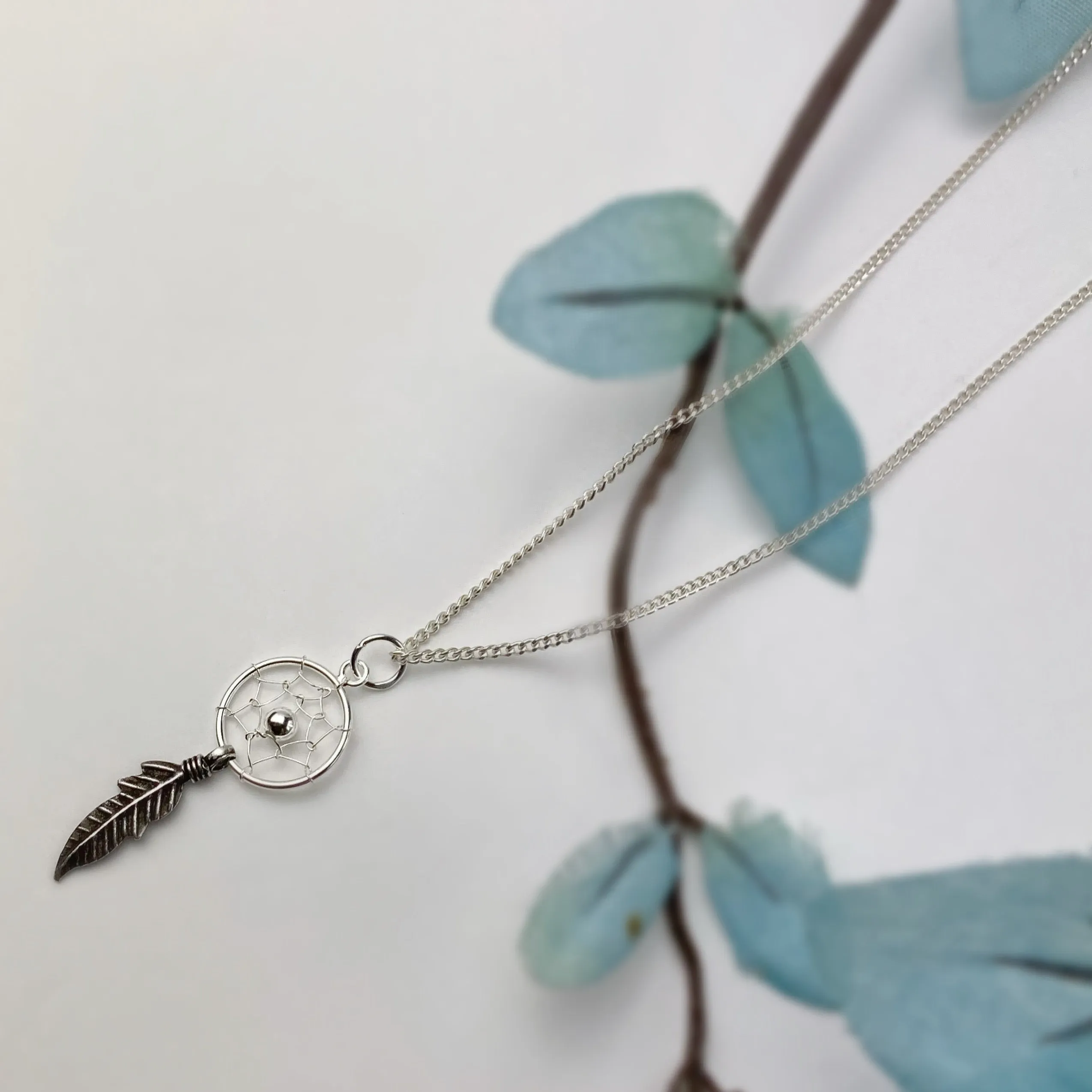 Dainty Dreamcatcher Pendant - VP450