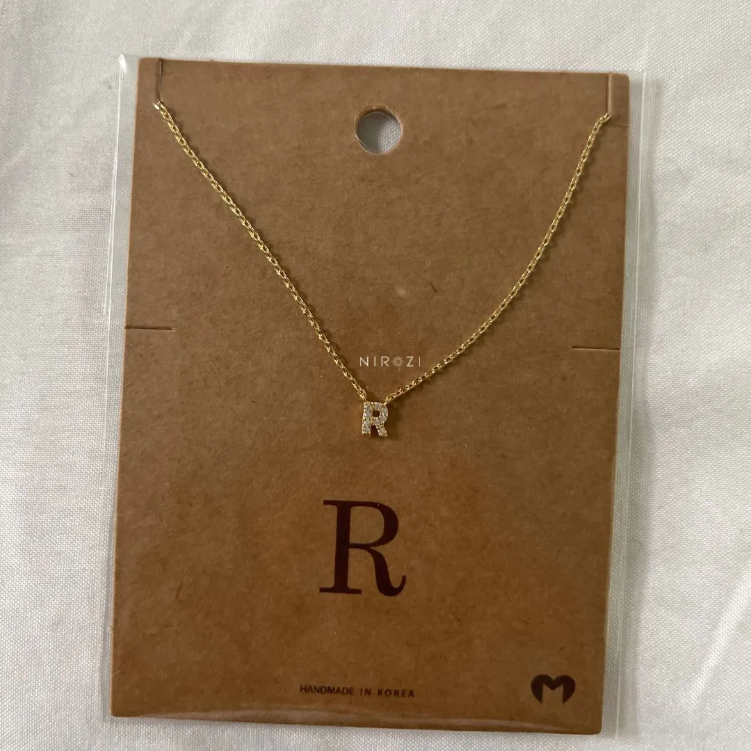 Dainty Initial Necklace