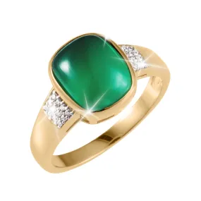 Desire Green Onyx Ring