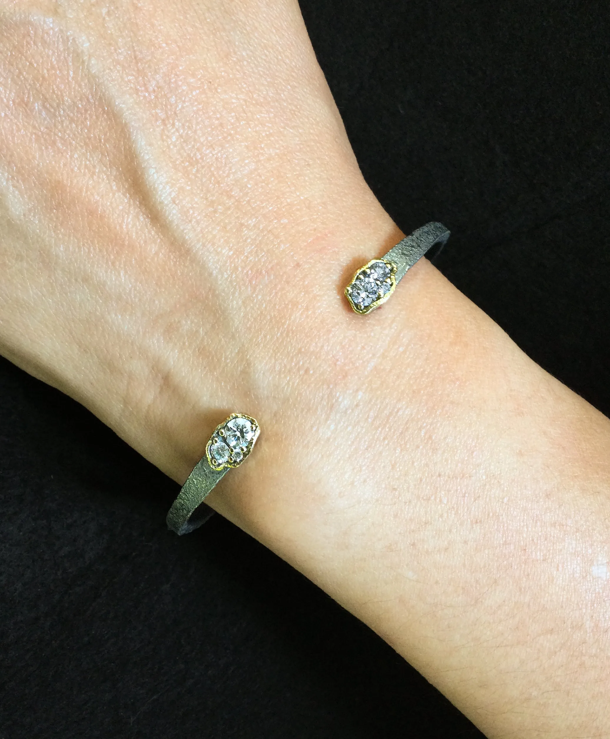 Dew Pond Diamond Cuff Bracelet