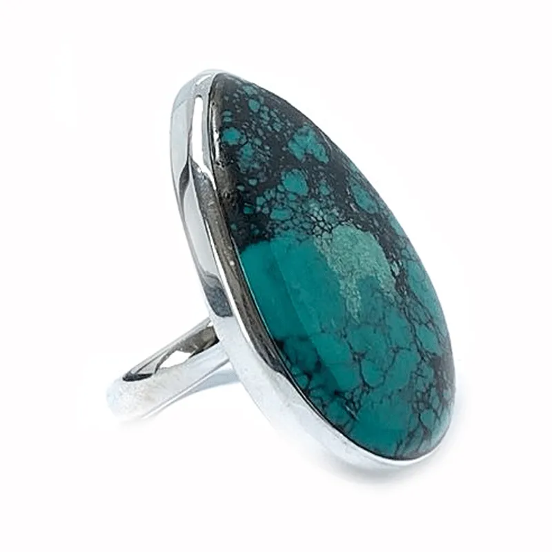 Dixie Turquoise Bohemian Ring (G)