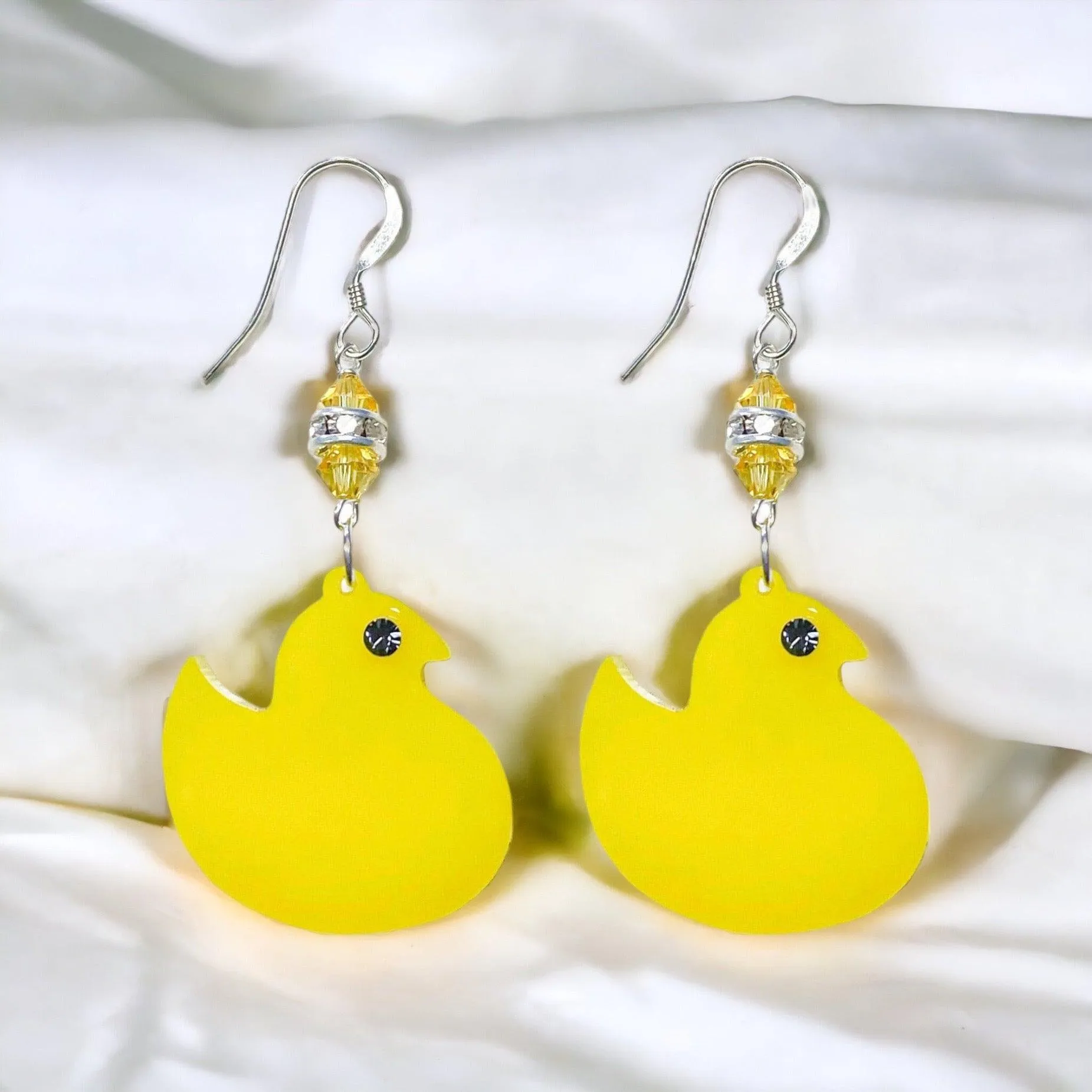 DIY Acrylic Earring Kit - Peep Chick Easter Earring