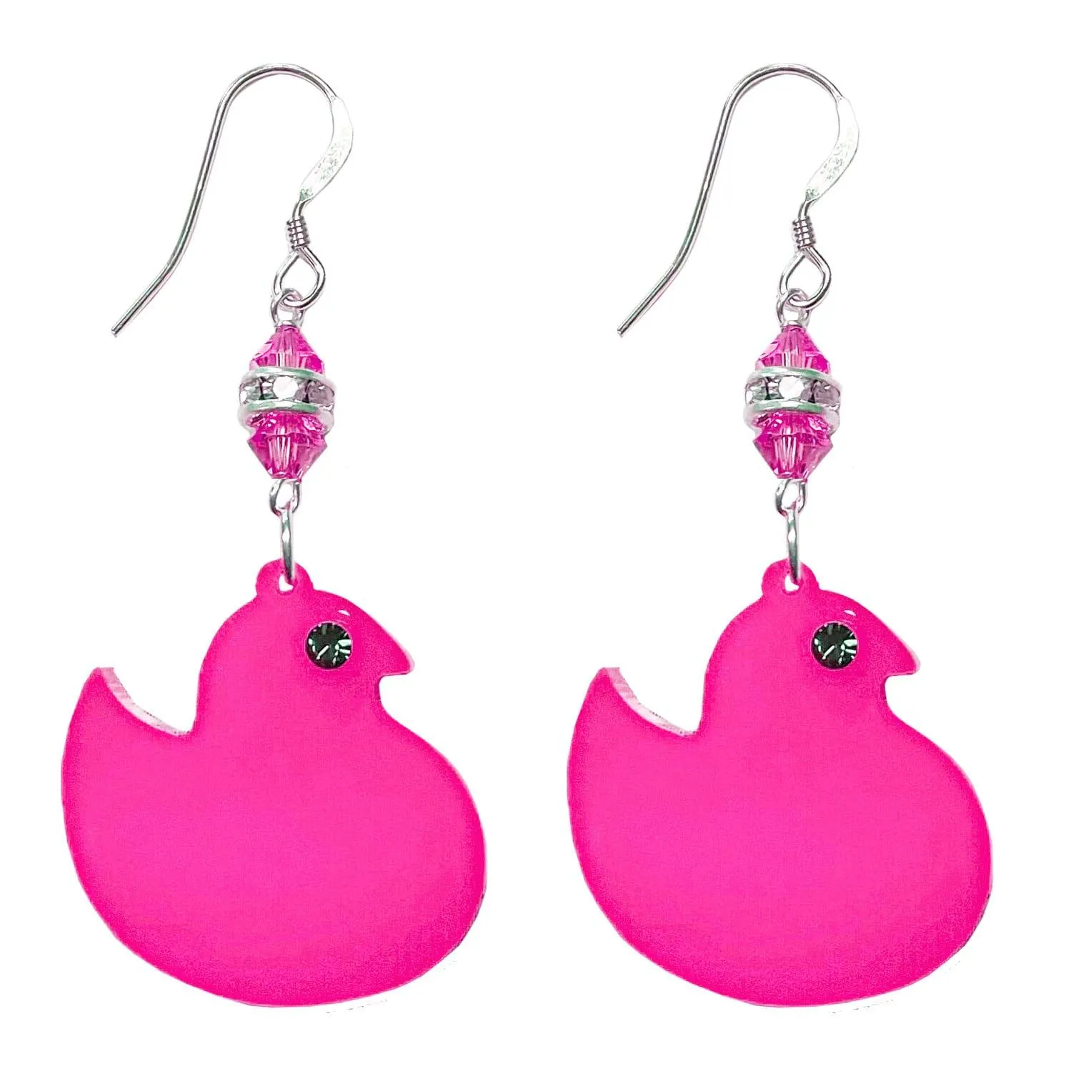 DIY Acrylic Earring Kit - Peep Chick Easter Earring