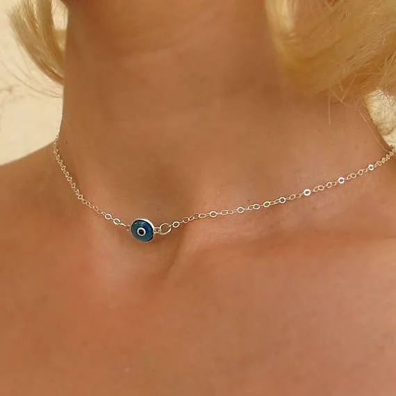 Evil Eye Pendant Protection Necklace