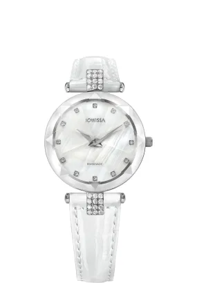 Facet Strass Swiss Ladies Watch J5.619.M