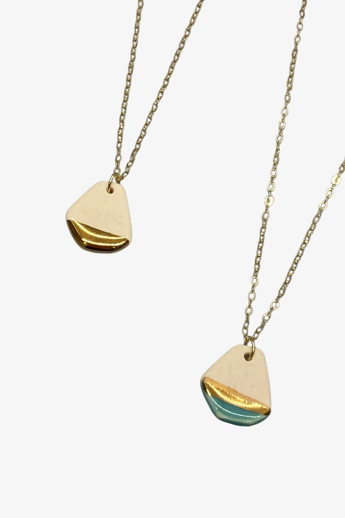 Geo Drop Necklaces