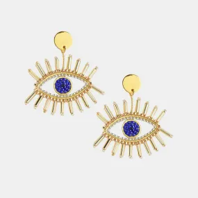 Golden Eye Earrings