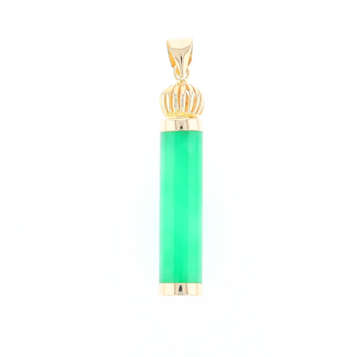 Jadeite Cylinder Pendant