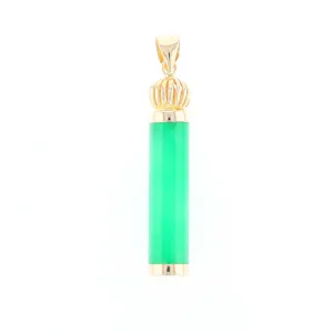 Jadeite Cylinder Pendant