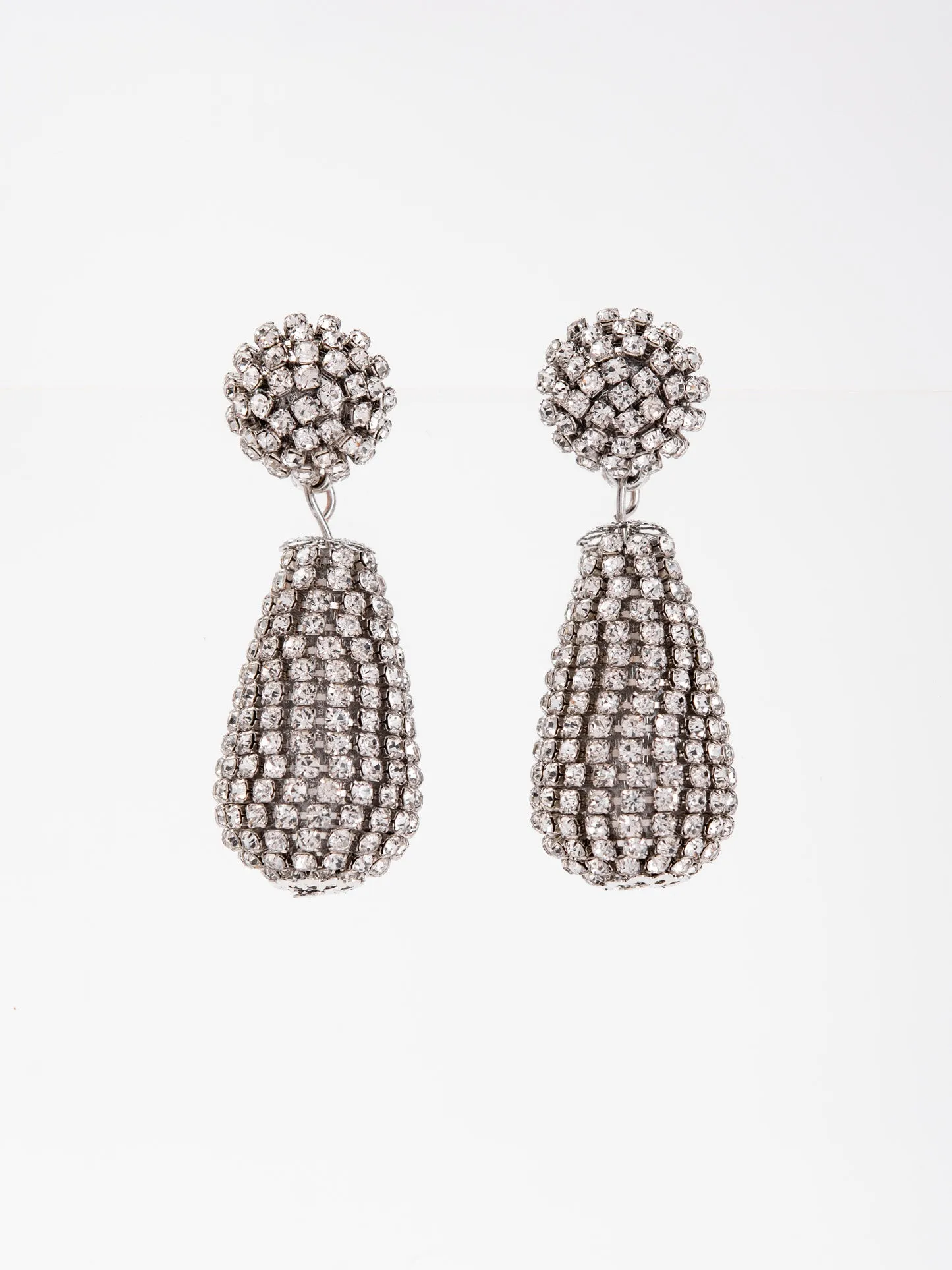 Mila Drop Rhinestone Earrings