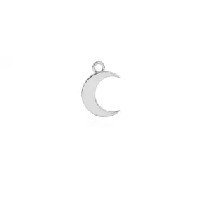 Moon Charm | Sterling Silver