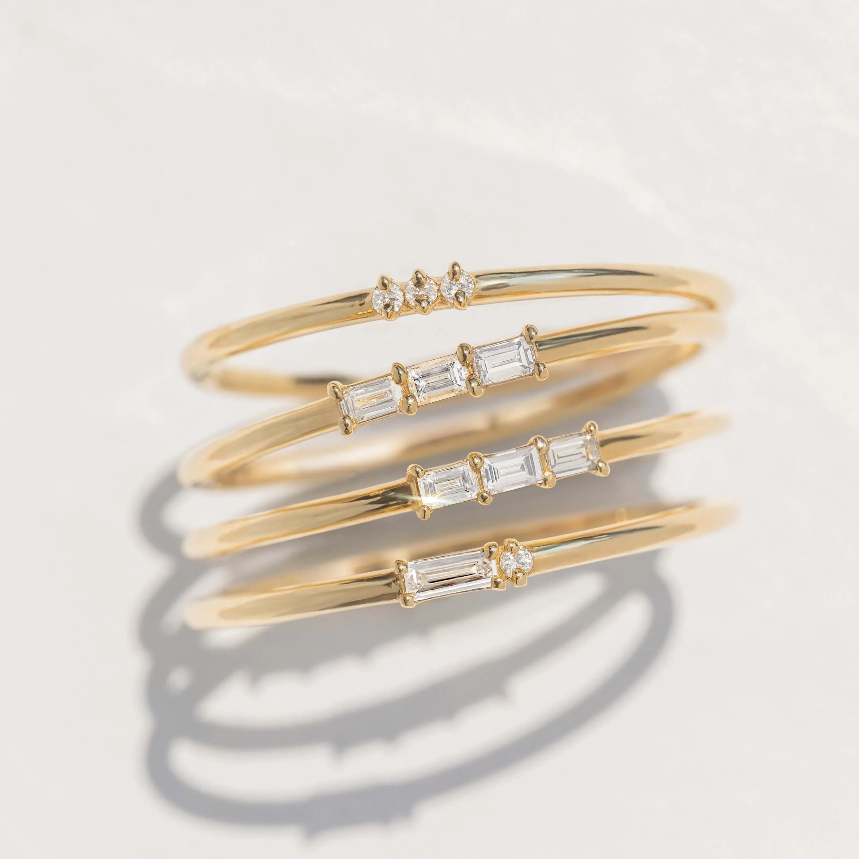 Morse Code Rings: Initials