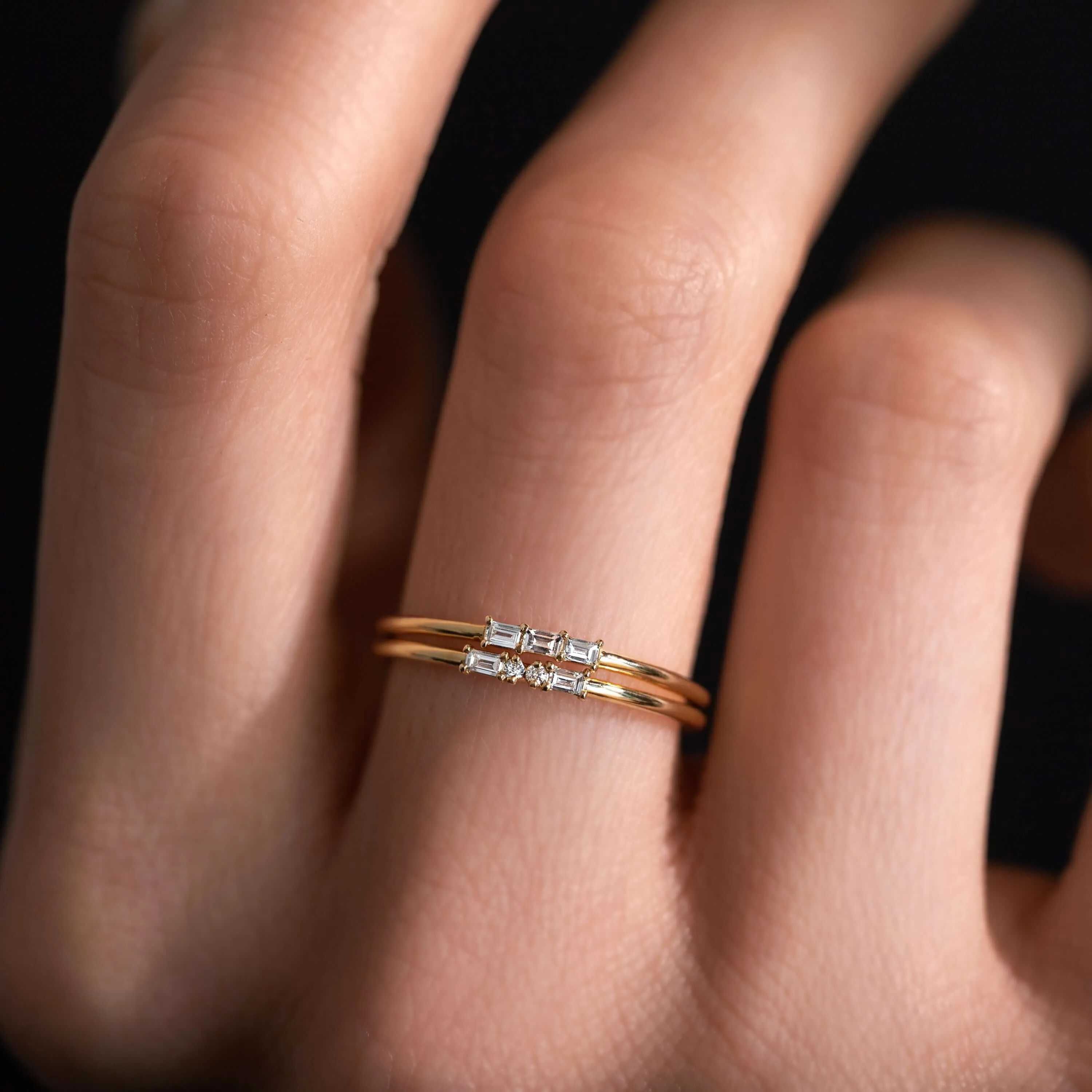 Morse Code Rings: Initials