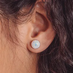 Opal Stud Earrings