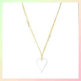 Open Heart Necklace