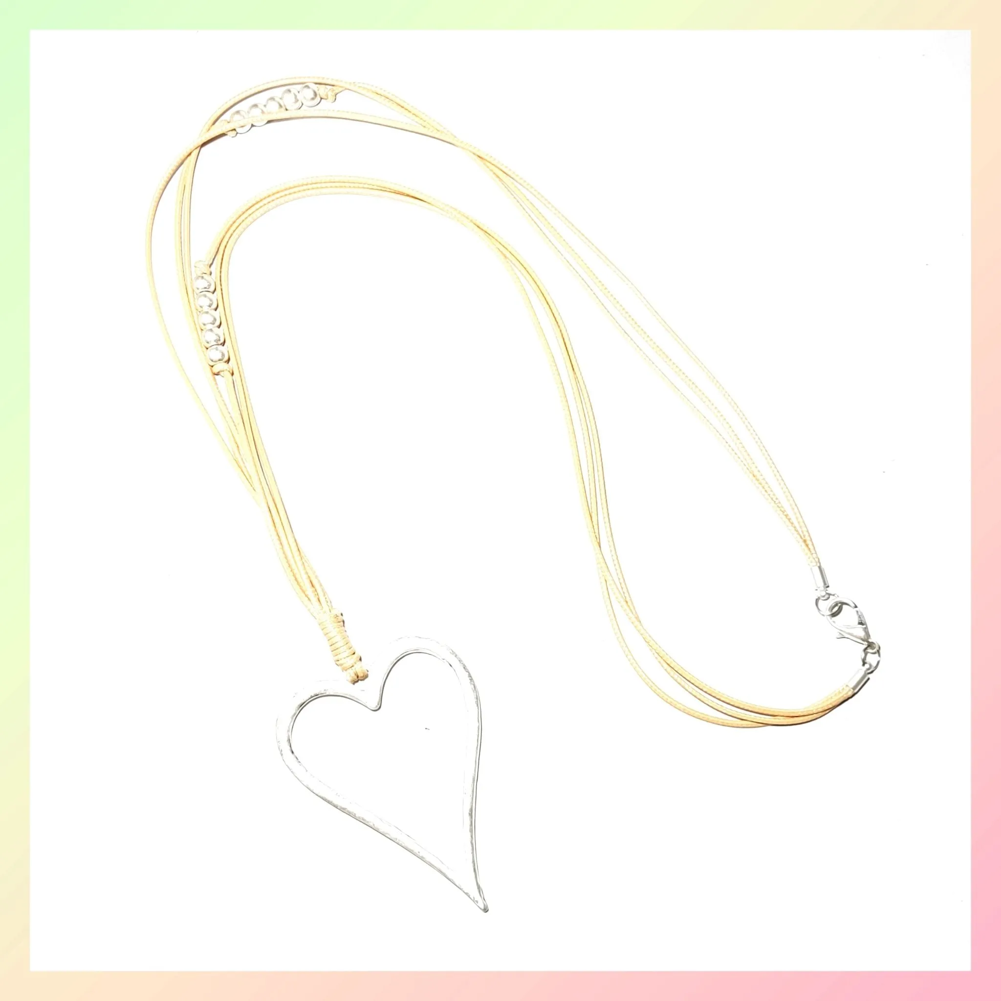 Open Heart Necklace