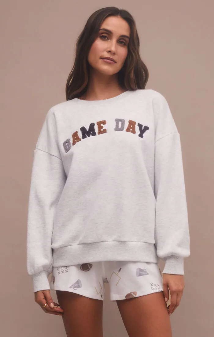 Oversized Game Day Sweatshirt