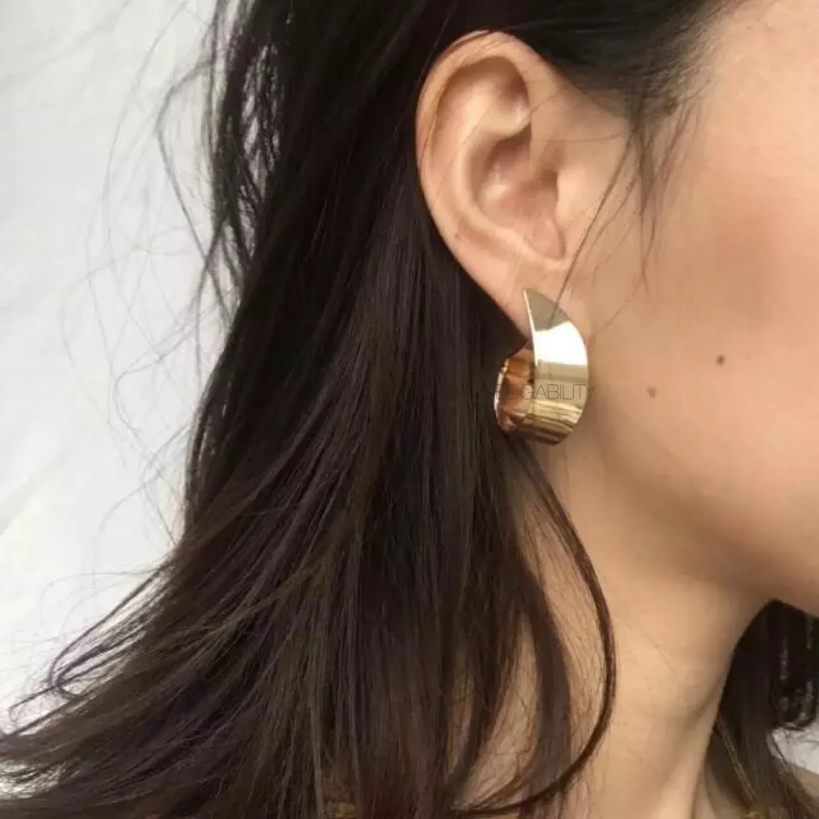 Plath Gold Earrings