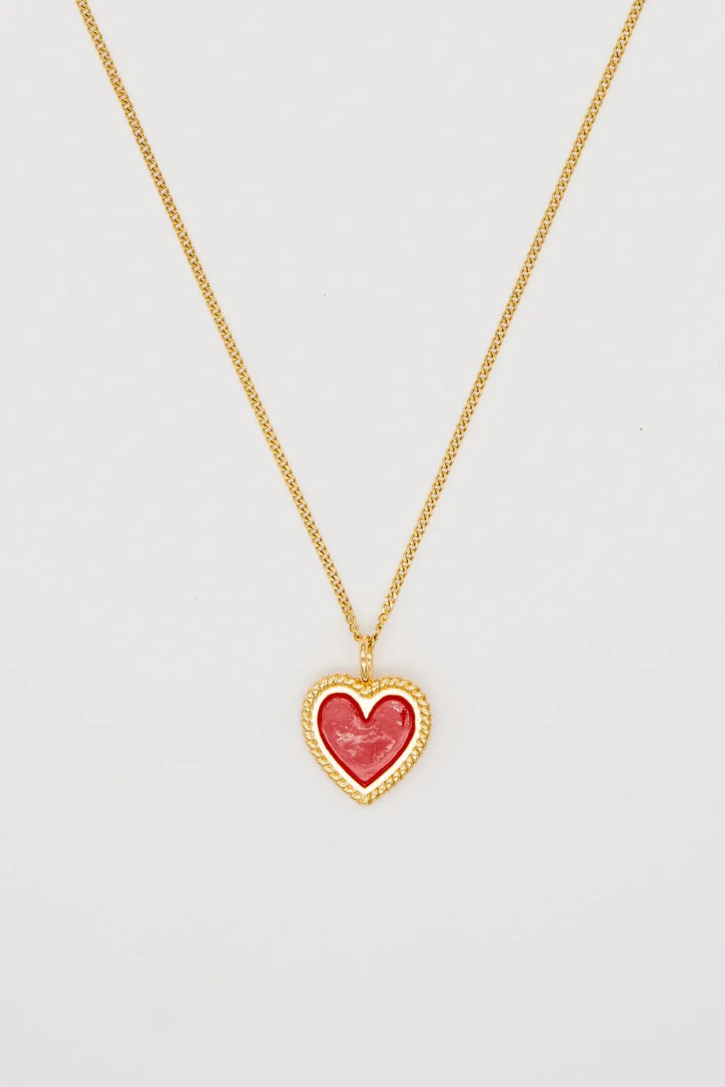 Red Heart Necklace