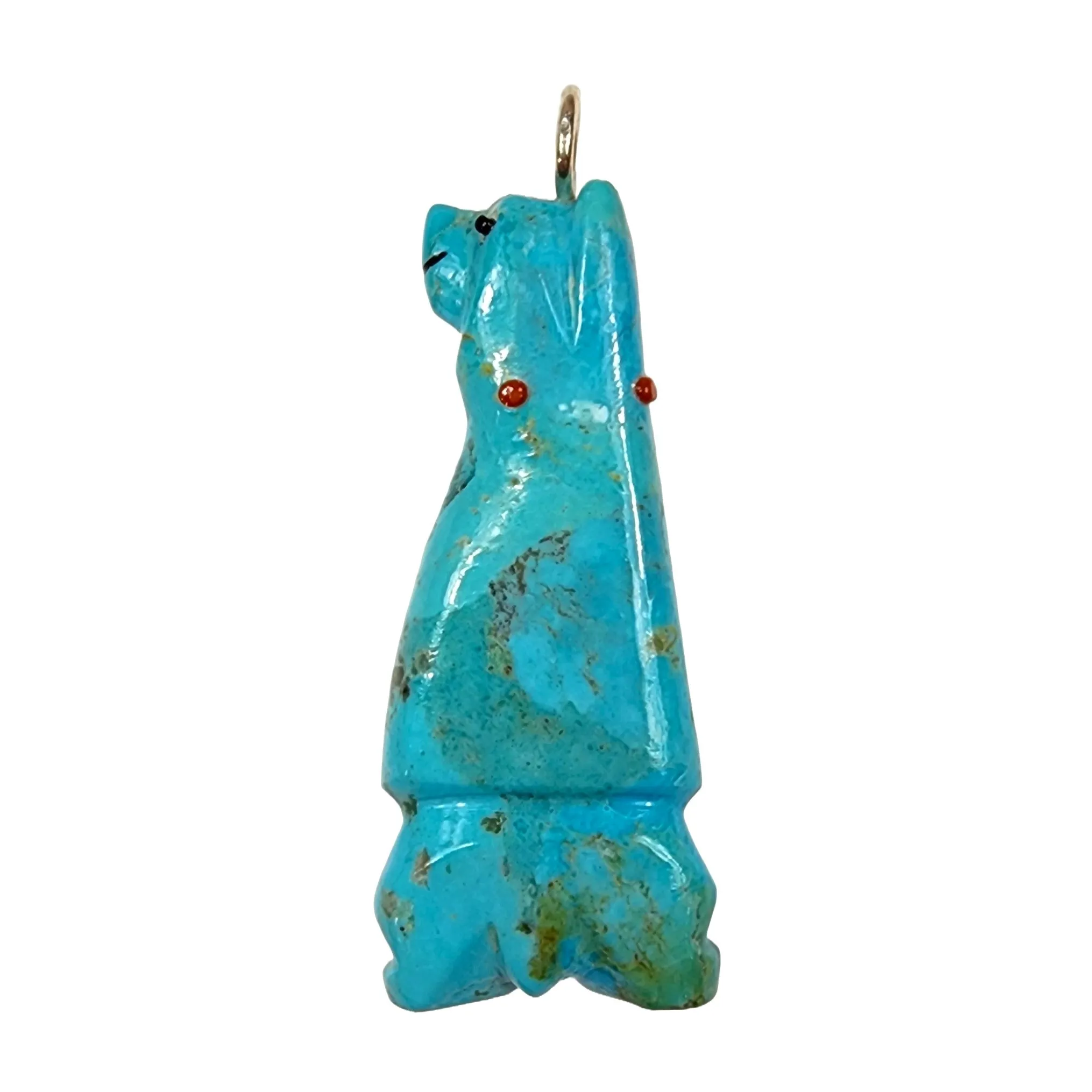 Smiling Standing Bear Pendant