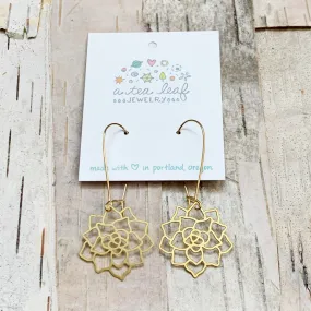 Succulent Earrings