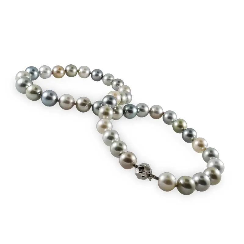 Tahitian Multi-colored Pearl Necklace