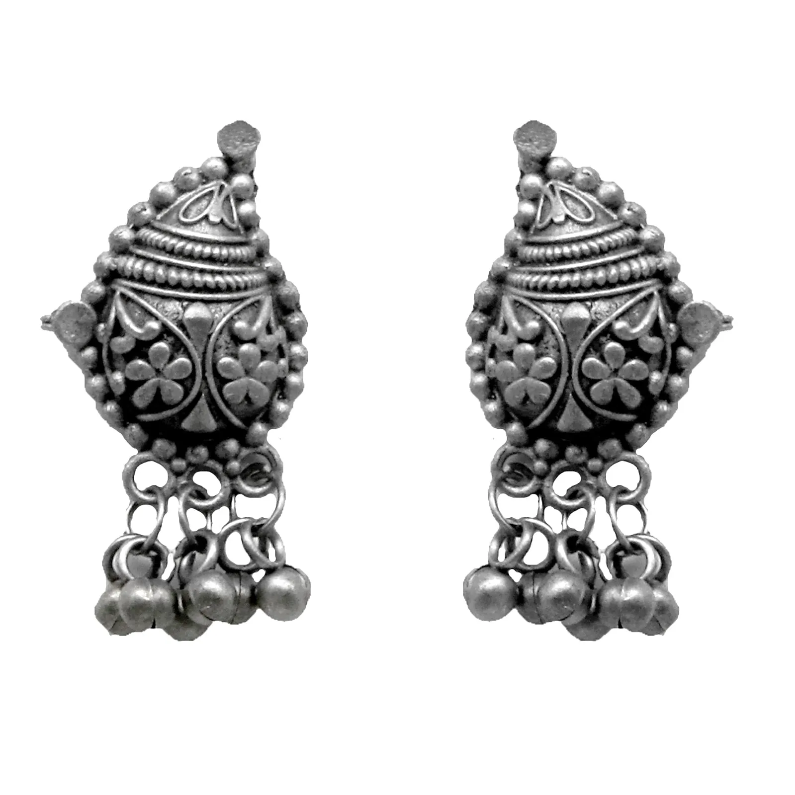 Teejh Mili Silver Oxidised Jewelry Gift Set