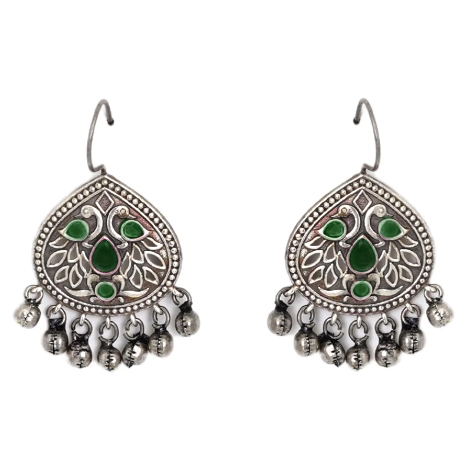 Teejh Saheena Silver Oxidised Jewelry Gift Set