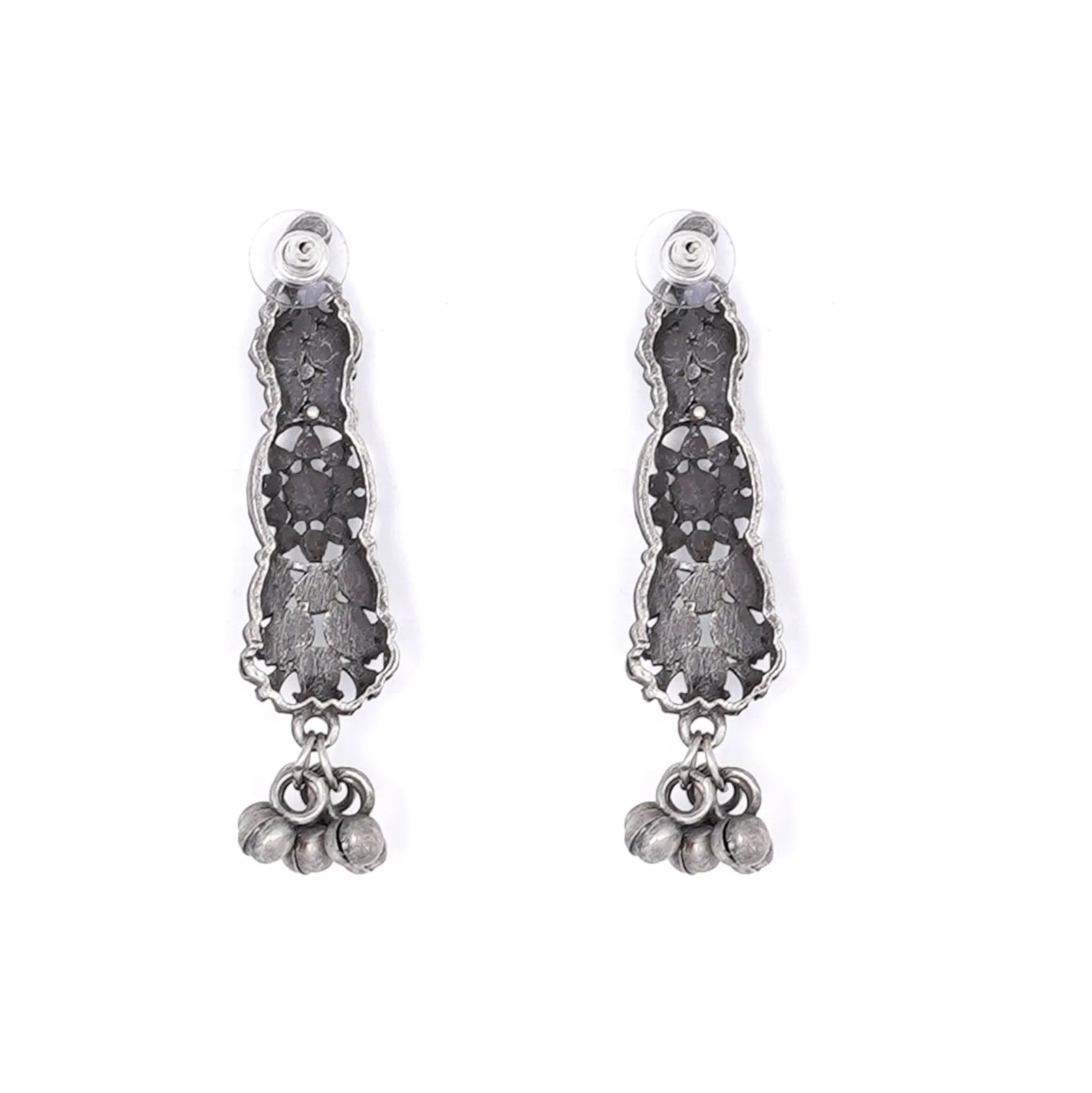 Teejh Sumira Silver Oxidised Jewelry  Gift Set