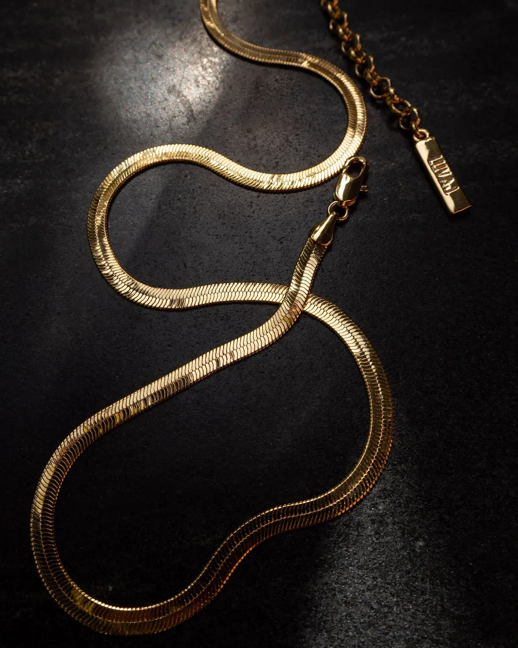 The Classique Herringbone Chain- Silver