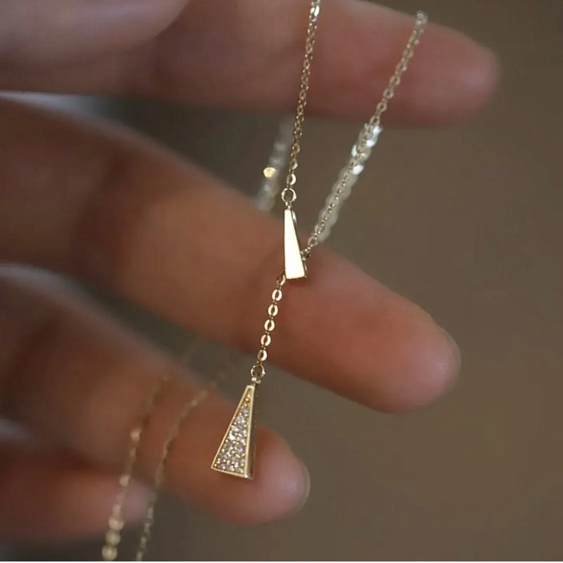 Triangle Dainty Necklace