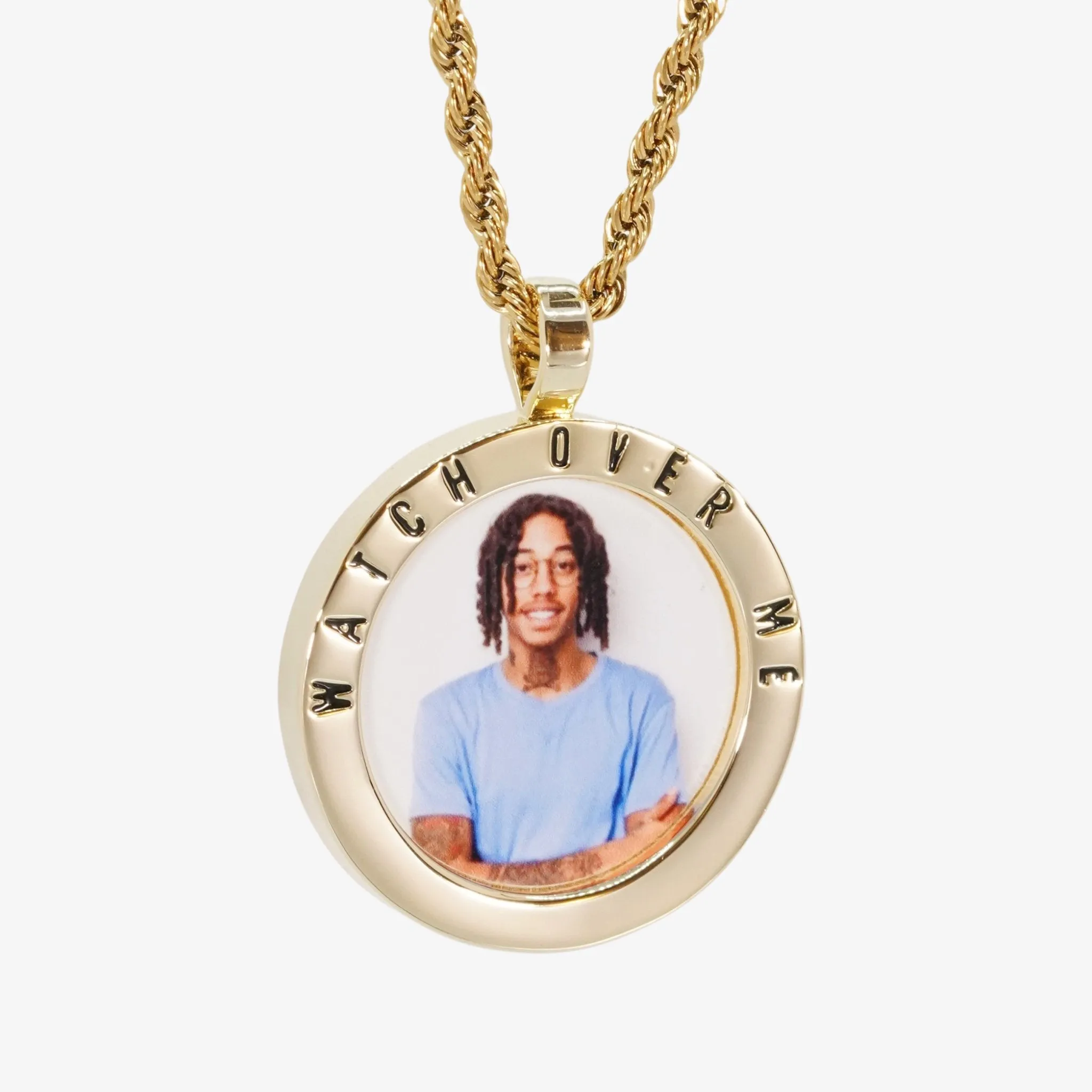 Watch Over Me Photo Pendant