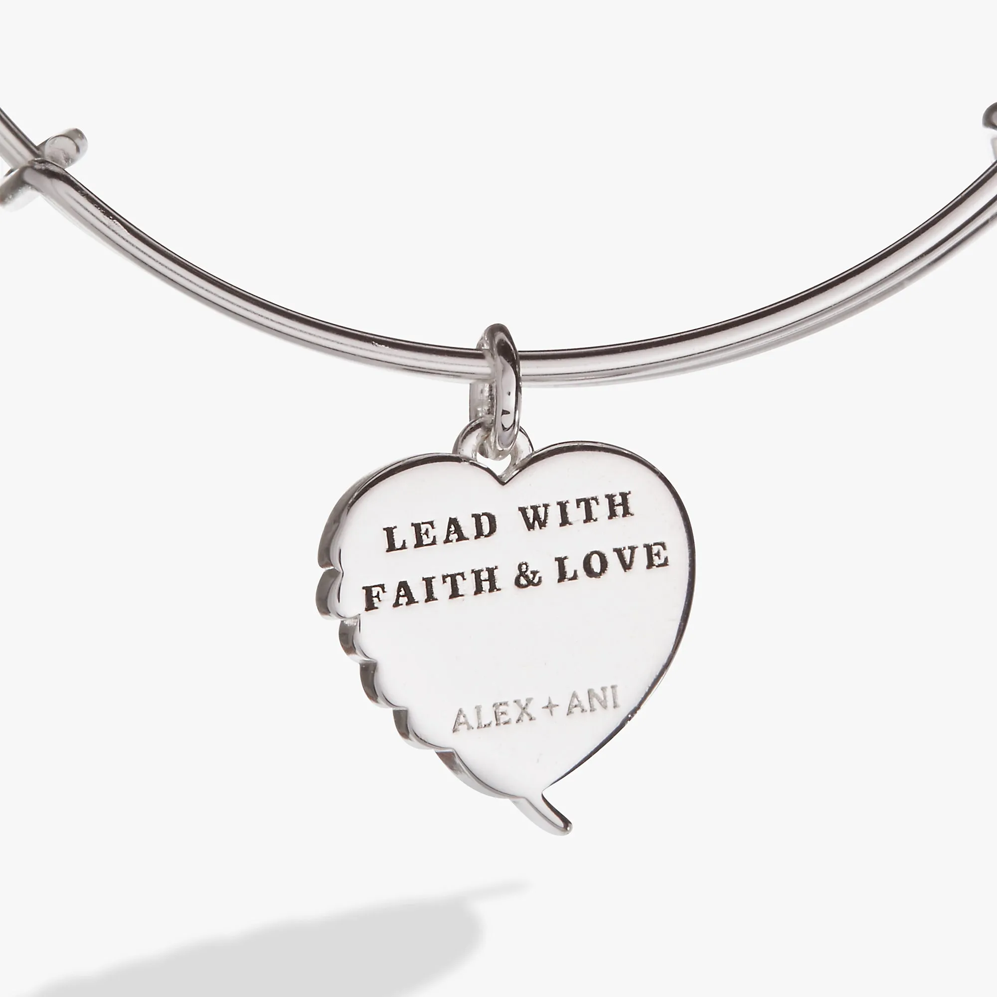 Wings of Protection Charm Bangle