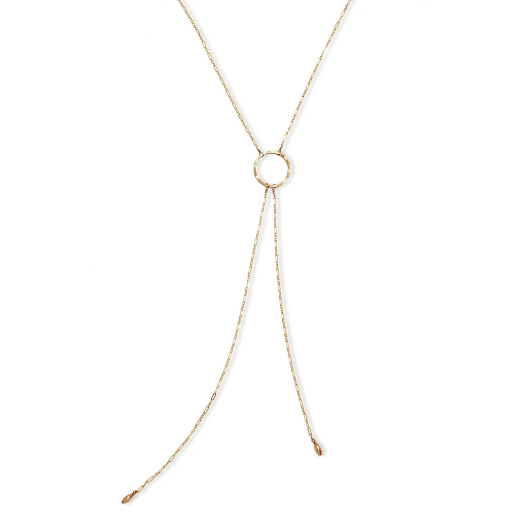 Y Necklace - Medium Bolo